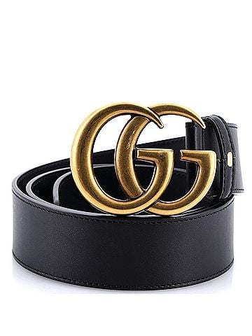 Gucci GG Marmont Belt Leather Wide (view 1)