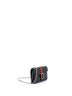 Gucci 100% Leather Black Dionysus Web Chain Wallet Leather Small One size - photo 3