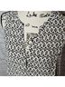 Joie Animal Print Black Ivory Tan Sleeveless Blouse Size XS - photo 3