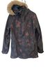 Volcom 100% Polyester 100% Polyester 100% Polyester 100% Polyester 100% Polyester Floral Black Red Green Coat Size L - photo 1