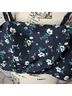 Old Navy Floral Blue White Sleeveless Top Size S - photo 4