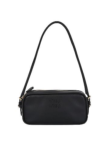 Miu Miu Iconic Logo Shoulder Bag (view 1)