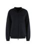Moncler 100% Synthetic Black Matte Black Logo Patch Zip-up Size S - photo 1