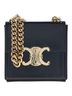 Céline 100% Leather Black Triope Mini Box Bag One size - photo 1