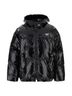 Prada 100% Synthetic Black Rina Nylon Down Jacket Size 4 - photo 1