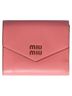 Miu Miu 100% Leather Brown Small Leather Wallet One size - photo 1