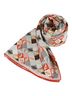 Fendi 100% Silk Orange Ff Scarf One size - photo 1