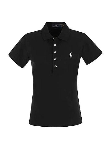 Ralph Lauren Stretch Cotton Pique Polo Shirt (view 1)