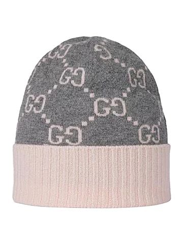 Gucci Cashmere Jacquard Beanie (view 1)