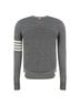 Thom Browne 100% Wool Gray Wool Relaxed Pullover Knit Size 4 - photo 5