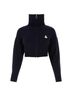 Isabel Marant 100% Nylon Blue Zipped Knit Size 4 - photo 1