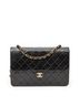 Chanel Black Vintage Push Lock Straight Flap  One size - photo 1