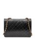Chanel Black Vintage Push Lock Straight Flap  One size - photo 5