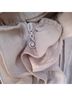 Samuel Dong Solid Tan Trenchcoat Size S - photo 5
