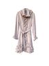 Samuel Dong Solid Tan Trenchcoat Size S - photo 1