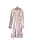 Samuel Dong Solid Tan Trenchcoat Size S - photo 2