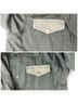 Life in Progress 100% Cotton Color Block Green Jacket Size XS - photo 6