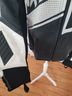 Icone Black White Leather Jacket Size L - photo 7