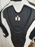 Icone Black White Leather Jacket Size L - photo 6