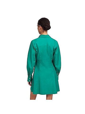 Madewell Seamed Long-Sleeve Mini Shirtdress Casual Dress (view 2)