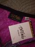 Bob Mackie Floral Purple Black Blouse Size 2X - photo 4