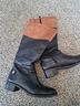 Etienne Aigner 100% Leather Black Boots Size 9 1/2 - photo 6