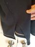 We the Free Animal Print Color Block Stars Black White Pullover Sweater Size L - photo 7