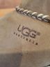 Ugg 100% Leather Brown Ankle Boots Size 9 - photo 3