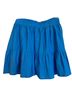 Joy Joy Print Blue Tiered Skort Size M - photo 1