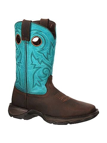 Durango Women's Steel-Toe Lady Rebel Bar None Work Boots (view 2)