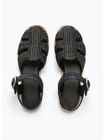 Freda Salvador Women's Sera Raffia Fisherman Sandal (view 2)