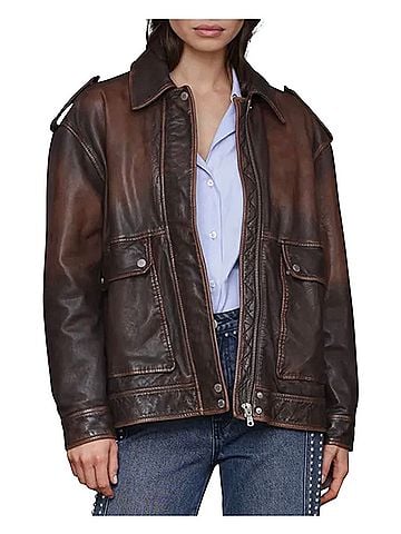 Avec Les Filles Leather Jacket (view 1)