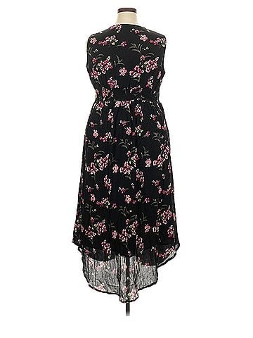 Chelsea Studio black floral Casual Dress (view 2)