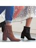 Stuart Weitzman 100% Suede Brown Ankle Boots Size 6 1/2 - photo 10