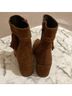 Stuart Weitzman 100% Suede Brown Ankle Boots Size 6 1/2 - photo 13
