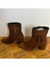 Stuart Weitzman 100% Suede Brown Ankle Boots Size 6 1/2 - photo 4