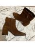 Stuart Weitzman 100% Suede Brown Ankle Boots Size 6 1/2 - photo 12