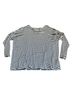 Quince Stripes Black White Long Sleeve Top Size M - photo 2