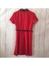 Elle Floral Red Black Cocktail Dress Size 12 - photo 10