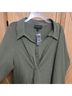 Lane Bryant Solid Green Long Sleeve Blouse Size 20 - photo 5