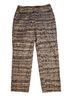 St. John Print Black White Casual Pants Size 8 - photo 2