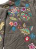 Johnny Was 100% Cotton Gray Sweatshirt Size S - photo 2