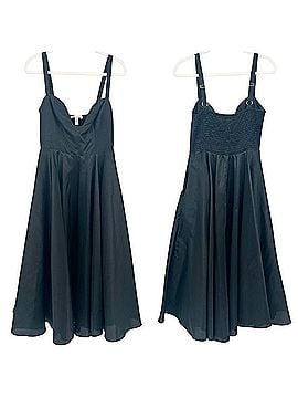 Anthropologie Hutch Anthropologie Womens Sweetheart U-Neck Smocked Bodice Midi Dress Casual Dress (view 2)