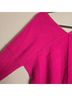Soft Surroundings 100% Cashmere 1% Nylon 1% Spandex Solid Pink Cashmere Pullover Sweater Size M - photo 7