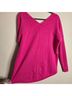 Soft Surroundings 100% Cashmere 1% Nylon 1% Spandex Solid Pink Cashmere Pullover Sweater Size M - photo 8
