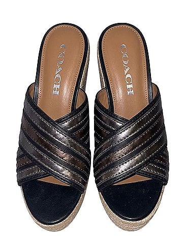 Coach Florentine Espadrille Wedge Sandals Wedges (view 2)