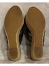 Coach Brown Silver Wedges Size 8 - photo 9