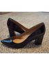 ABound 100% Patent Leather Black Heels Size 8 1/2 - photo 3