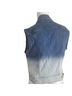 Levi's Color Block Blue White Vest Size L - photo 2