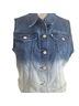 Levi's Color Block Blue White Vest Size L - photo 6